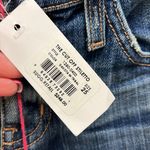 Current/Elliott NWT  The Cut Off Stiletto Jeans Dakota w/Tribal Design 25 Photo 7