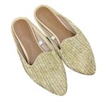 Universal Threads Universal Thread Violet Light Brown Woven Slip On Mules 9 Photo 0