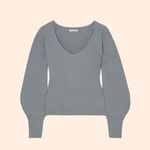 Reformation 1HR SALE ⚡ Hart Cashmere Sweater (Dark Grey) Photo 1
