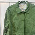 Friendly Nipple Patch Coat Breastfeeding Nursing Lactation Mom LL Bean Jacket XL Green Photo 2