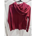 Under Armour Women’s Waffle Hoodie Loose Fit Long Sleeve Small Red NWT $50 Photo 5