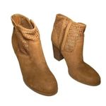 ALDO  Camel Suede Ankle Boots SIZE 8.5 Photo 3