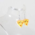 Handmade Snack Attack Earring Set – Acrylic Earrings – Milkshake, Burger & Pizza Photo 13