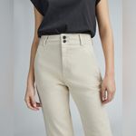 Everlane NWT The Organic Straight-Leg Pant Photo 2