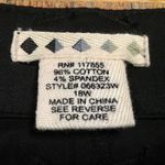 Cute Cotton Blend Mini Skort Black Size 18W Photo 4