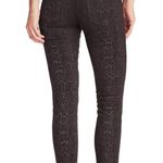 joe's jeans NWT  coated skinny ankle in plum snakeskin Photo 1