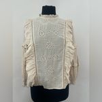 Urban Outfitters  Mayotle Embroidered Blouse size L‎ Photo 4