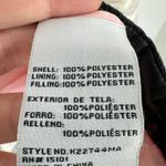 Kate Spade New York Quilted Puffer Jacket Ivory Black Trim Pearl Buttons Size L Size L Photo 6