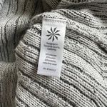 Athleta Borealis Grey Textured Cable Knit Wool Blend Sweater Photo 7