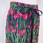 NOWT See By Chloé Women's Floral Wide Leg Elastic Waist Pants Size 38 Multicolor Photo 5