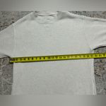 Aerie The Sweat Waffle Crew Neck Sweatshirt size Small oversized beige cream Photo 10