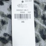 Old Navy NWT Gray Leopard-Print Waist-Defined Slub-Knit Mini T-Shirt Dress Photo 2