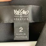 Mossimo Supply Co . Stretch Black Midi Dress Photo 2