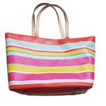 Kate Spade Multicolor Striped Large Tote Photo 0