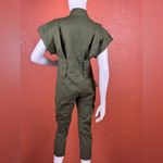 L'ATISTE Oversize Mint Green Utility Jumpsuit Button-Front Pockets S Small A3 Photo 7