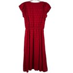 Maison Jules New! NWT  V-neck Printed Flutter Dress Medium Photo 1