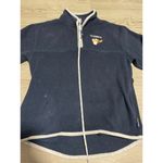 Pooh Tigger Embroidered Fleece Pullover 1/4‎ Zip Trim Sweatshirt Disney M Blue Size M Photo 1