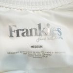 frankie's bikinis NEW  Swim Cody One Piece Bathing Suit White Vacation NWOT Medium Photo 6