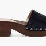 Jessica Simpson  Black and Brown Mules Photo 0