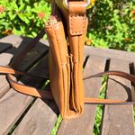 Michael Kors  City Organizer Tan Leather Crossbody Bag Purse 8"x6.5" Photo 7