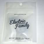 Electric Family Ella Ivory Purple Blue Stretchy Braided Boho Bracelet Photo 1