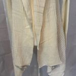 Ambiance Ivory Draped Cardigan Photo 4