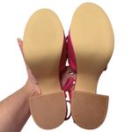 Rampage  Open Toe Ankle Strap Patricia Platform Block Heel Sandals Size 8 Pink Photo 11
