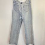 J. McLaughlin  Light Blue Denim high waisted straight leg Pants size 14 Photo 5
