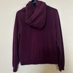 Nike Womens  Air Just Do It Maroon Funnel Neck Hooded Sweatshirt sz Small Photo 5