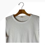 Rag and Bone Rag‎ & Bone Shirt Women Medium White Organic Pima Cotton Long Sleeve Tee Preppy Photo 3