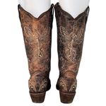 Circle G  Womens Western Dragonfly Embroidered Boots Square Toe Brown Size 7.5 M Photo 6