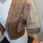 Moschino Vintage 1990s Western Tan Suede Leather Bolero Jacket EUC Sz 8 Photo 1