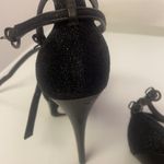 Guess by Marciano black glitter holiday heels s 7.5 Photo 7