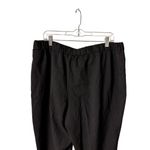 Anne Klein  2XL Womens Dress Black Elastic Waist Pants Polyester Blend Photo 8