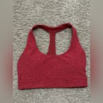 Calia by Carrie Underwood Lustralux T Back Bra Bricklayer Heather Red Size XS Photo 1