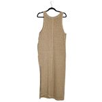 Free People Beach Sleeveless Midi Dress Women's Tan Size Small Photo 1