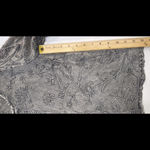 Parsley & Sage 3/4 Sleeve Gray Floral Embroidered Distressed VTG Wash Cardigan Size L Photo 6