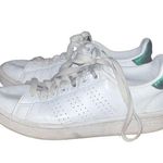 Adidas white leather low top Cloud Foam sneakers size 5 Photo 0