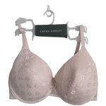 Laura Ashley Laura‎ Ashley Pink T Shirt Bra Size 40dd NWT Nylon blend Photo 0