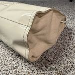 Tory Burch Ivory Tote Bag Perforated Logo Casual Women's Handbag Photo 2