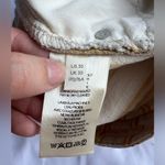 Pilcro by Anthropologie Yellow and Cream Striped High Waist Shorts 30 Photo 9