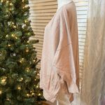 Abercrombie & Fitch Oversized V-Neck Sweater Soft A & F Collection Beige XXL Photo 1