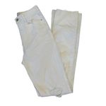 ZARA  Sim Flare high rise white jeans Photo 2