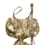 Faithfull the Brand Celina Midi Dress Cutout Tan TieDye Beach Size X-SMALL USA 2 Photo 10