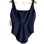 Carve Designs Skye Compression Navy Blue Backless One Piece Swimsuit Size XL Photo 7