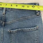 AGOLDE  Riley High Rise Straight Crop Denim Jeans Womens Size 26 Distressed Photo 4