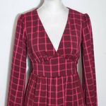 B Darlin Burgundy Tiered Ruffle Mini Party Dress NWT Size 1 Wedding Guest Dress Photo 2