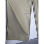 Pretty Little Thing NWT PRETTY LITTLE THINGS FLARE LEG‎ Tan Faux Leather Pants…Size US 10 Photo 2