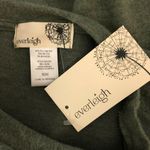 Everleigh  Womens Sweater Pullover Puff Sleeve Scoop Neck Soft Green Size M Photo 2