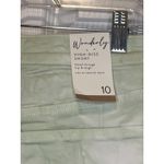 Wonderly  Size 10 Women's Green Distressed Frayed Hem Shorts NWT Photo 5